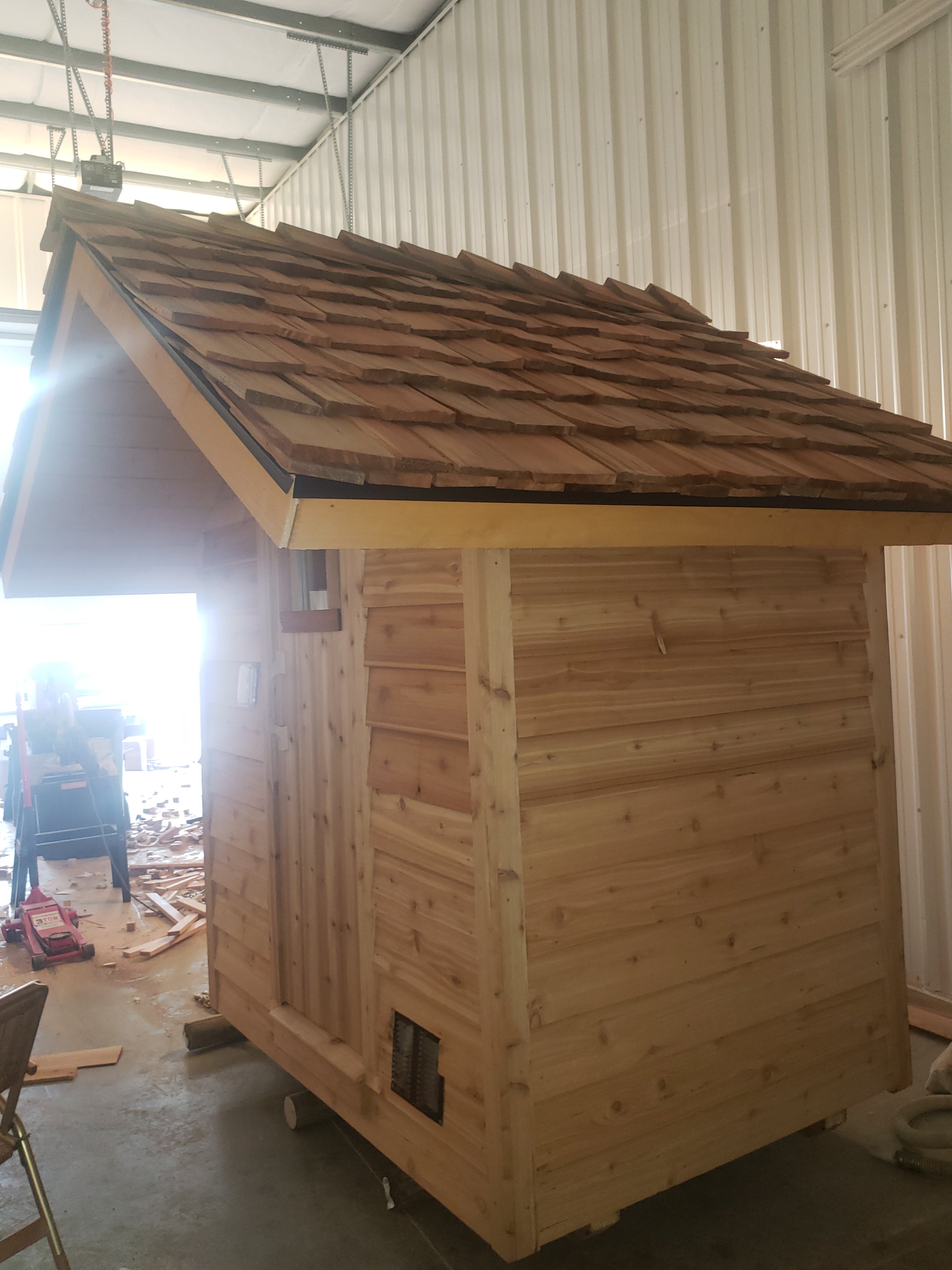 Handcrafted Outdoor Sauna