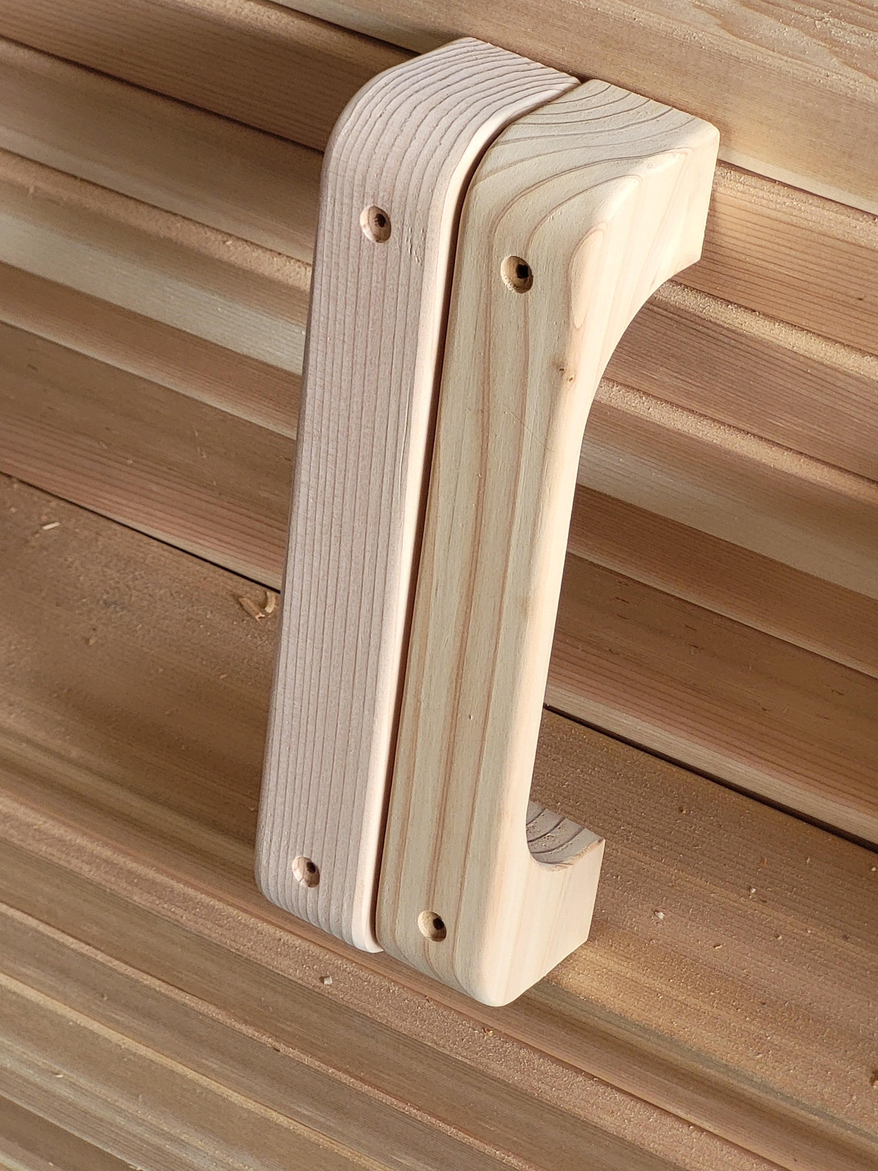 Classic Cedar Sauna Fauna Door Handle