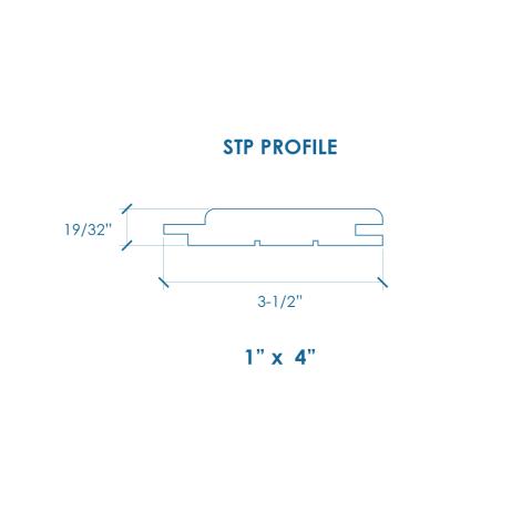 Thermory Thermo-Aspen 1x4 STP