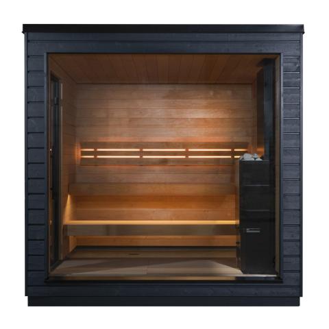 Sauna Fauna Onyx 2 Pre-Assembled Outdoor Home Sauna