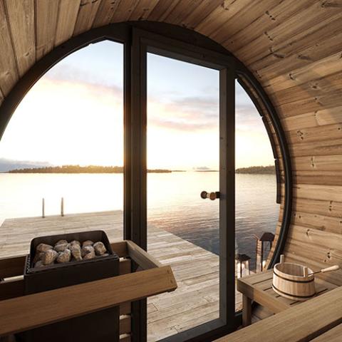 Sauna Fauna Reflextion Sauna Barrel
