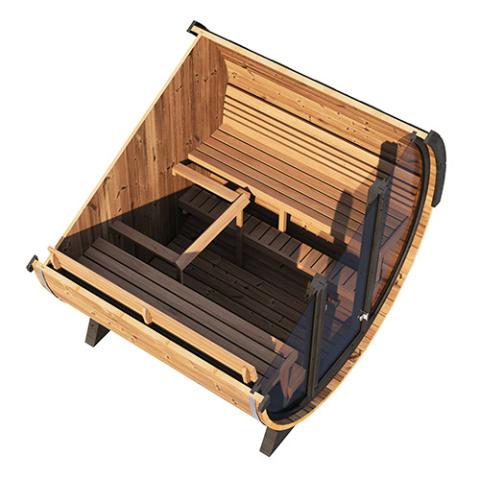 Sauna Fauna Deep Man Barrel Sauna