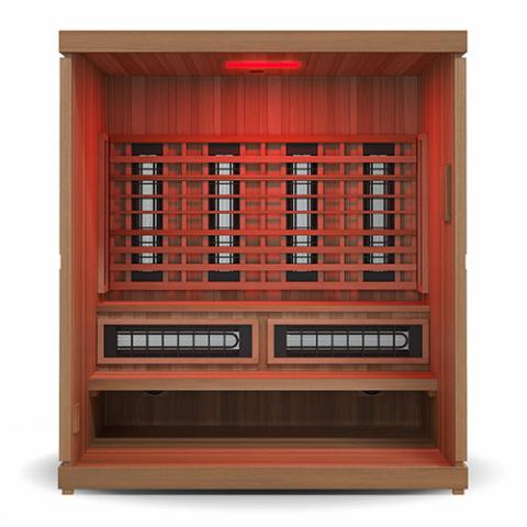 Finnmark FD-5 Trinity XL Infrared & Steam Sauna Combo - 75"W x 64"D x 83"H