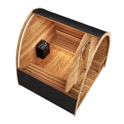 Sauna Fauna Cathedral Outdoor Home Sauna Kit