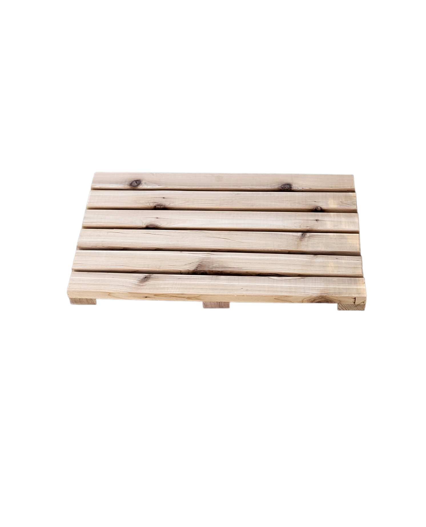 Sauna Fauna King's Feet cedar bath mat sauna floor panel
