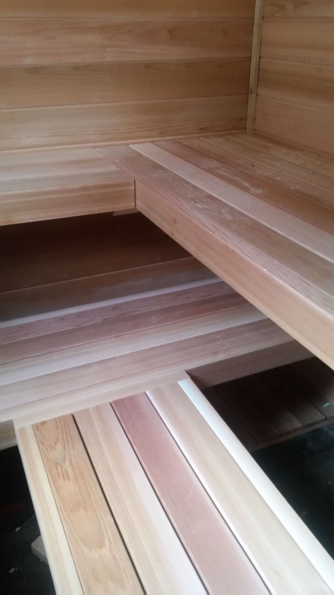 Custom Indoor Sauna by Sauna Fauna - Handcrafted Sauna for Home Use, Made in Idaho for Ultimate Relaxation and Wellness.
