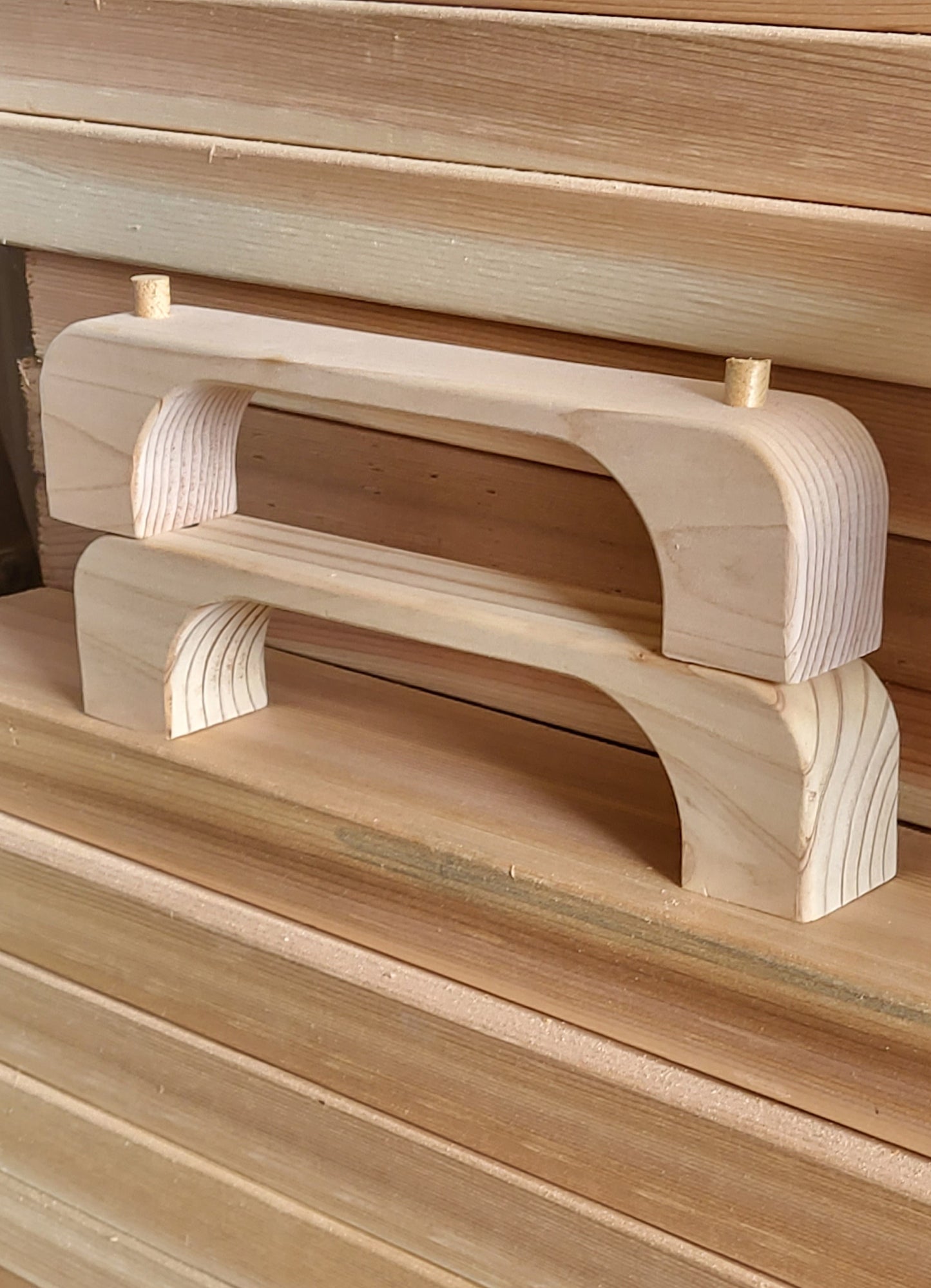 Classic Cedar Sauna Fauna Door Handle
