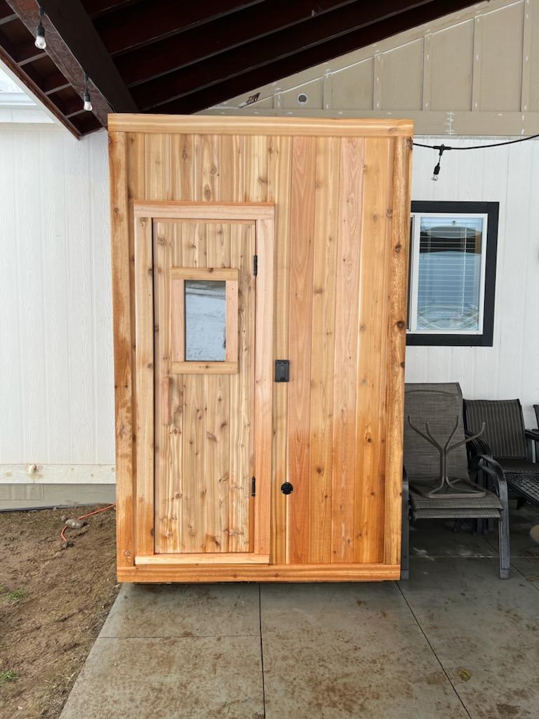 Handcrafted Outdoor Sauna