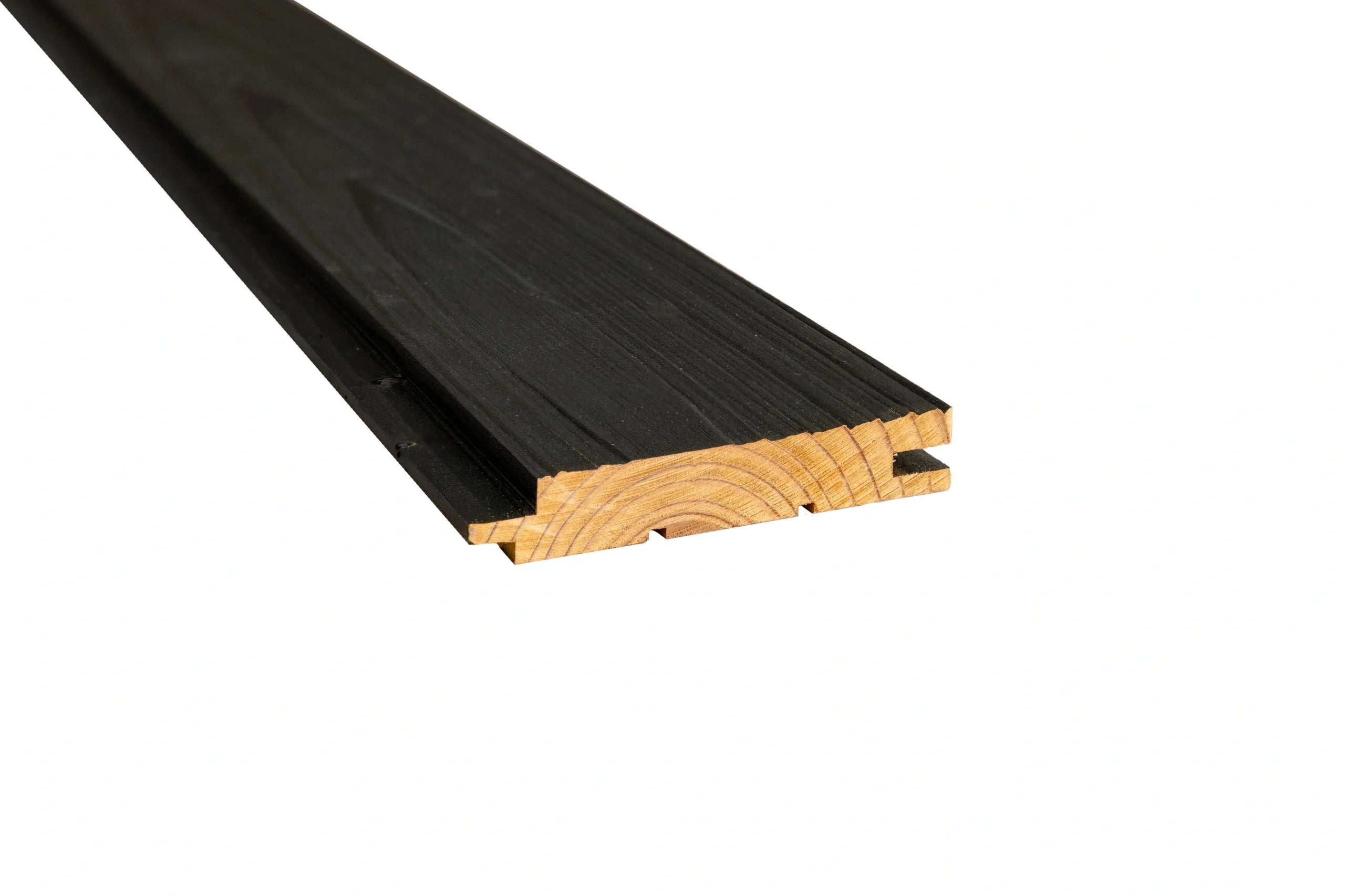 Thermory Black Wax Thermo-Spruce 1x4